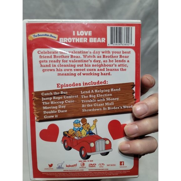 The Berenstain Bears: I Love Brother Bear (DVD, 2015) - Picture 2 of 5